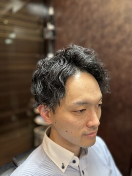 ヒロギンザ 新橋日比谷口店(HIRO GINZA) ゆるめスパイラルパーマスタイル