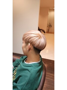 コラソン ヘアストーリー(crazon hair story) マッシュ+ミルクティーベージュ