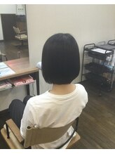 ヘア デザイン ルーシュ(HAIR DESIGN ruche) 前下がりグラボブ