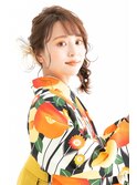 卒業式*ゆるふわ編みおろし*水引アレンジ20代30代40代50代