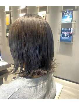 アース 津田沼店(HAIR&MAKE EARTH) 切りっぱなしボブ