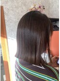 ハネボブ×髪質改善ストレート