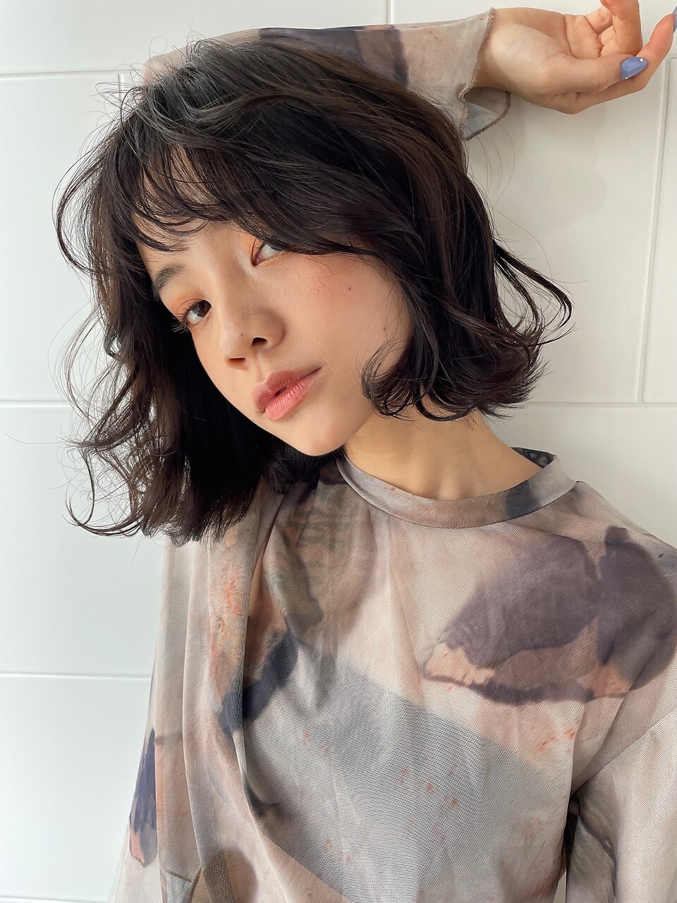 【白髪染めもok】カット＋艶カラー ￥6900