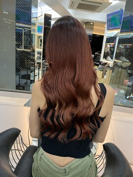 ラピス 渋谷本店(Lapis) ブリーチ色味カラー