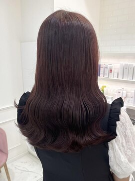 リルミー(Lilme) ブリーチなし!艶もあるショコラピンク*まゆ