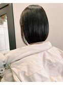 黒髪ボブ
