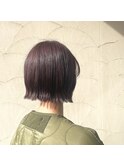 前下がり切りっぱなしボブ/外ハネショート