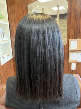 ナオス(NAOS) 傷ませないカラー/30代40代/セミロング/髪質改善