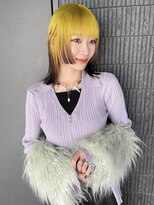 スニュウ(snuw)&nbsp;【snuw mina】イエロー×ブラウン/ルーツカラー