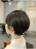 丸みショートボブ