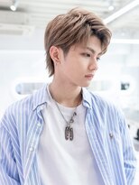 イルハバナ 渋谷(ill HAVANA) メンズカットハイトーンカラーツーブロック束感モテ髪