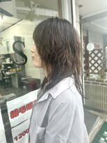 ウエスト(WEST)&nbsp;ミディアムレイヤー×パーマ