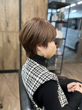 ヴィフ 大船(VIF) バレイヤージュ/ハイライト/ダブルカラー/ケアブリーチ/ボブ