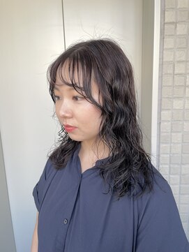 オッジバイケンジ(oggi by KENJE) 【misa】ミディアムパーマ/くるくるパーマ/ゆるパーマ