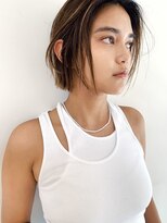 ベンジー オウン 代々木上原店(benji own) プツッとボブ ヘルシーハイライト