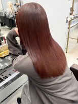 オズ 安積店(OZ)&nbsp;ダブルカラー外ハネボブインナーカラーハイライトケアブリーチ