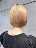 ロンド ロワール 門前仲町(Lond Loire)&nbsp;ボブショートボブ縮毛矯正ベージュグレージュ門前仲町