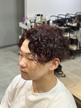 アエル キセラ川西(aeru) くせ毛を活かした7:3スタイル♪♪