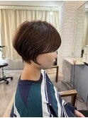 小顔似合わせカット愛されクールショート20代/30代40代50代/難波