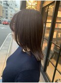 オンブレグレージュオリーブベージュくびれミディ大人美人