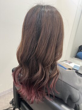 フォーディー(for D) Hair Salon for D　 ×　裾カラー