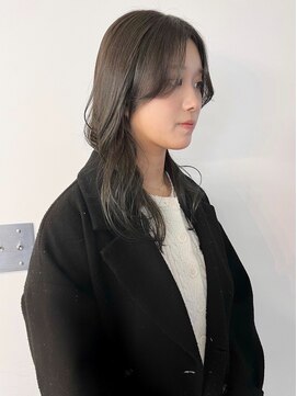 ミュラ(mulah) アッシュグレージュ透明感カラー＊韓国風ヘアエギョモリ/明大前