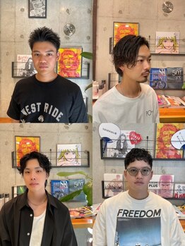 リッカ(Ricca)の写真/【フェードスタイルもできる！】カジュアルでもビジネスシーンでもキマるメンズスタイルをご提案！