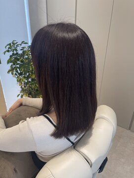 ミュール(miyuru) 【niyuru】うるツヤトリートメント&イルミナオーキッドカラー