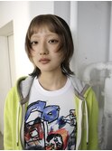 ハイトーンベージュカラーブラウンカラーコントラストカラー