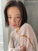 ロア ヘアーコーディネート 四条烏丸店(LoRE hair coordinate)&nbsp;セミロングハンサムショートアンブレラカラーミニウルフーマ