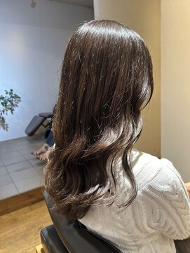 ボタニカ(Botanica) ナチュラルブラウン/ロングレイヤー/顔周りレイヤー/髪質改善