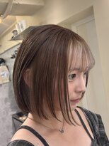 テン バイ アンブルリュクス 池袋(teN +by ambleluxe)&nbsp;ボブ/ブリーチ/ダブルカラー/池袋