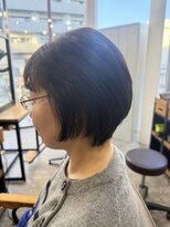 ソイクフ 四条大宮店(SOY-KUFU)&nbsp;20代30代40代ナチュラルチェリーブラウンショート