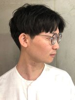 ディスイズバーバー(THIS IS BARBER)&nbsp;ツーブロック マッシュ センターパート メンズショート【札幌】