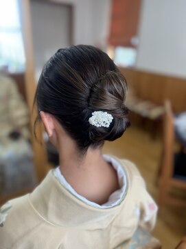 シャルム バイ アローズ 久留米店(CHARM BY AROSE) タイトなカチモリヘア/お呼ばれヘア