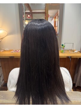 ジル フラン 吉田店(JILL franc) 艶カラー1/9ブルーブラックダークアッシュ