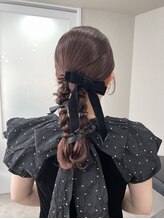 シロ(silo) ツインなローポニーアレンジ