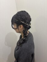 ネイトル(naitre)&nbsp;編み下ろしヘア