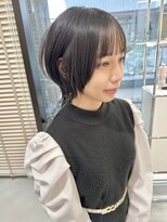 ステアケース ギンザセブン(stair:case ginza7)&nbsp;外ハネショートウルフ耳かけ　簡単スタイリング