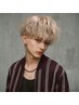 【Men's平日限定】カット+リタッチカラー+パーマ+解説付スタイリング