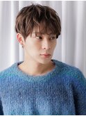 20代30代無造作シャドウパーマ刈り上げメンズショートb北浦和