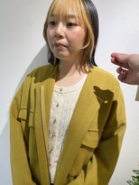 ゼン(ZEEN)&nbsp;東田style【フェイスフレーミングの外ハネボブ】札幌美容室