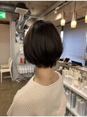 大人ショートボブ