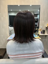 月曜から美髪ちゃん&nbsp;艶ピンクブラウンボブ