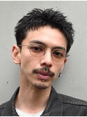 原宿短髪アクティブショートツイストスパイラルパーマ刈り上げ
