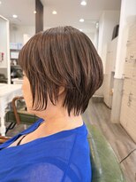 ルッカランス 経堂店(Lucca Lance)&nbsp;大人女性におすすめ♪丸みショートボブで横顔も綺麗に