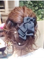 簡単編み込みヘアアレンジ!結婚式・二次会もOK