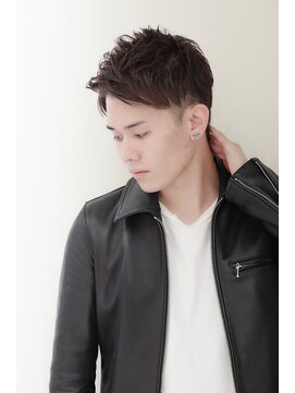 イグレックビス(igrek bis) IGREKBISツーブロック×無造作×ネープレス×マッシュショート