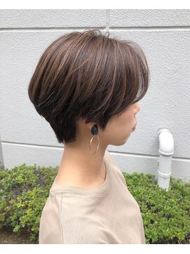 ブロック(BLOCK) ハイライト×マニッシュハンサムショート