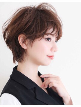 パシフィックダズールコパン(Pacific Dazzle copain) 『PD神戸』【海口裕】大人可愛い☆ナチュラルショートサイド☆